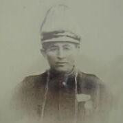 Chr. Oppermann Feuerwehrhauptmann in Ölper bei 1885